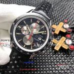 Perfect Replica Tag Heuer Grand Carrera Calibre 16 Watch Black Chronograph Dial